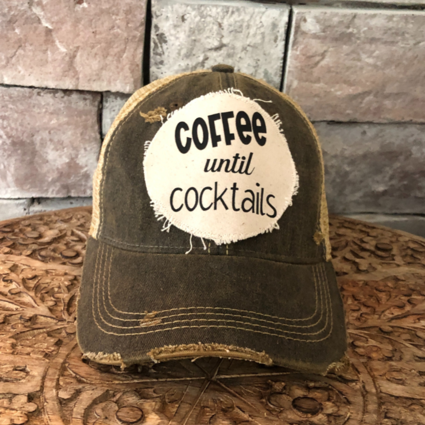 Coffee until Cocktails Hat, Friends Hat