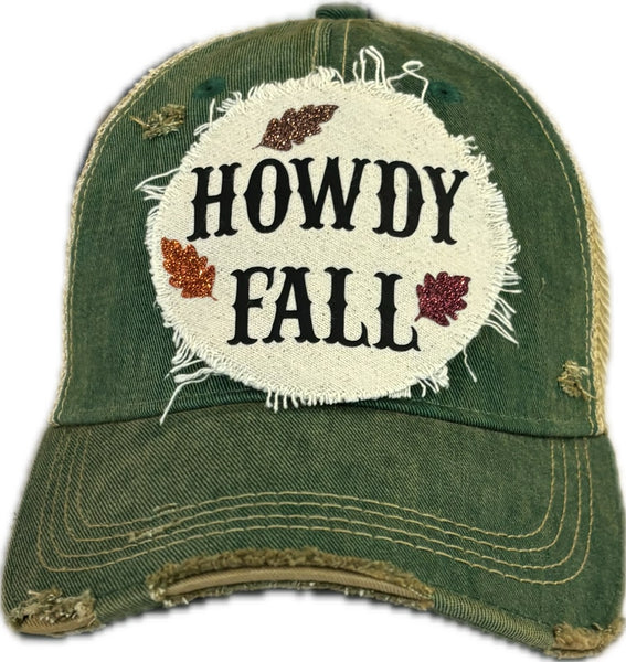 Howdy Fall Hat- Autum Hat