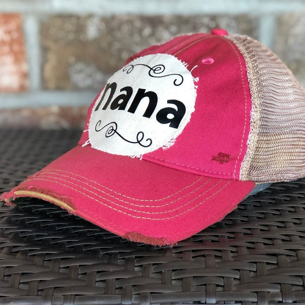 Nana Hat, Baseball Hat, Grandma Hat