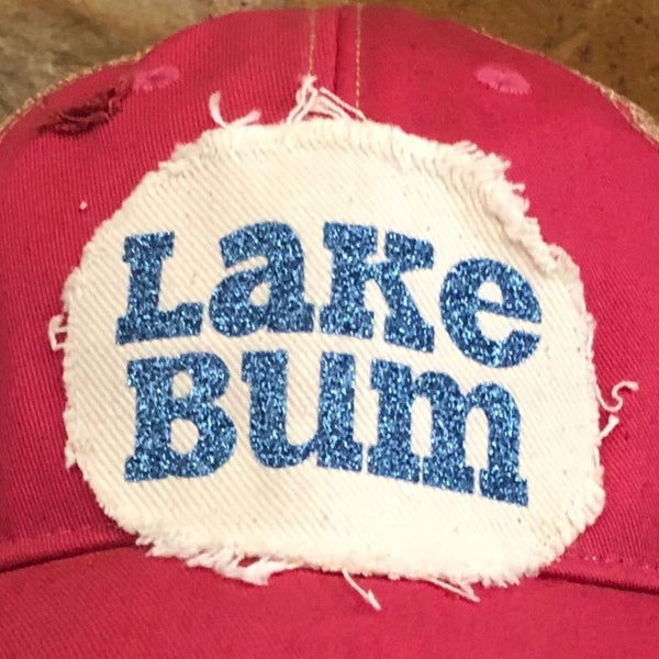 Lake Bum Hat, Lake Hat, Summer Hat