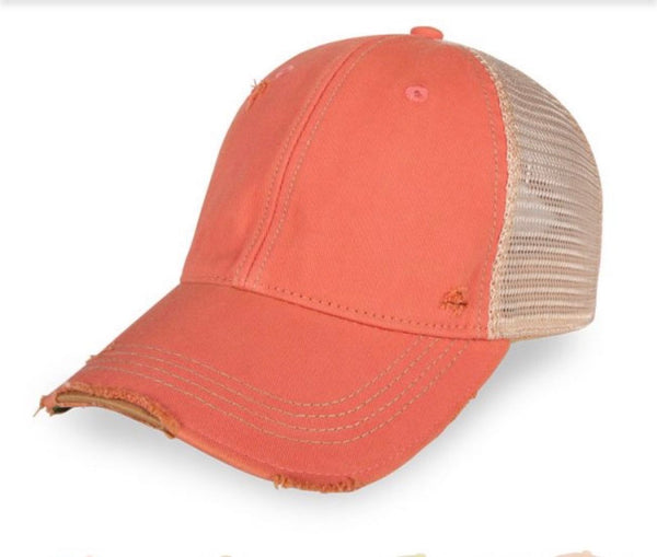 Wine Girl Hat, Women’s Ball Cap, Distressed Hat, Weathered Hat