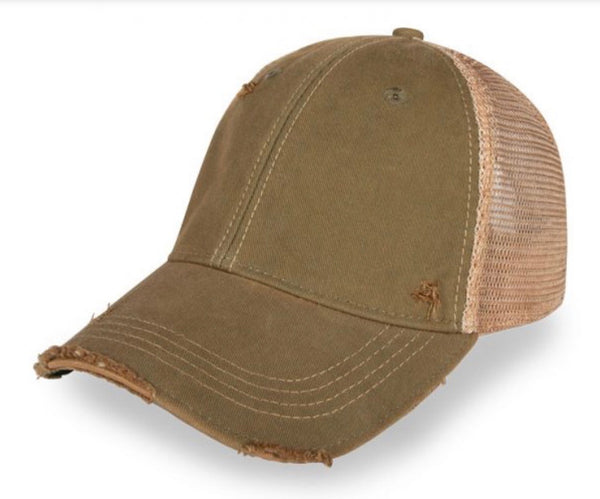 Wine Girl Hat, Women’s Ball Cap, Distressed Hat, Weathered Hat