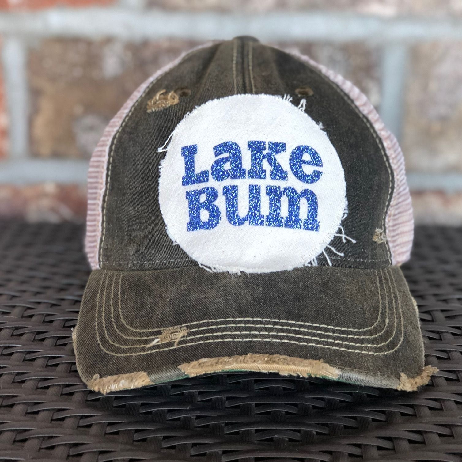 Lake Bum Hat, Lake Hat, Summer Hat