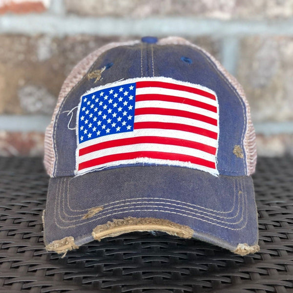 American Flag Hat