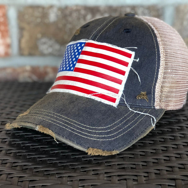 American Flag Hat