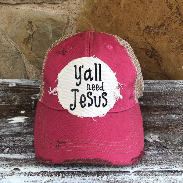 Y'all Need Jesus Hat, Christian Hat