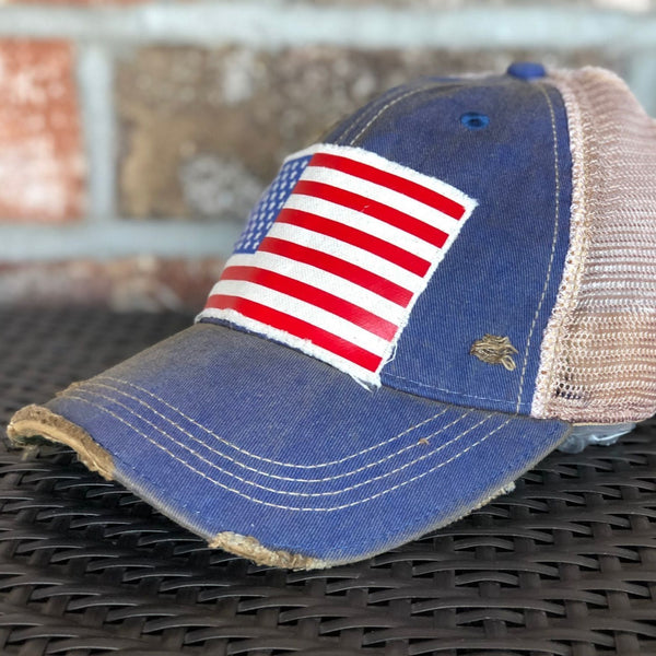 American Flag Hat