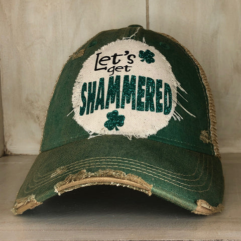 Let's Get Shammered Hat, St. Patrick's Day Hat