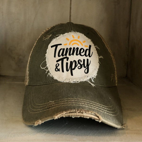 Tanned and Tipsy Hat, Summer Hat