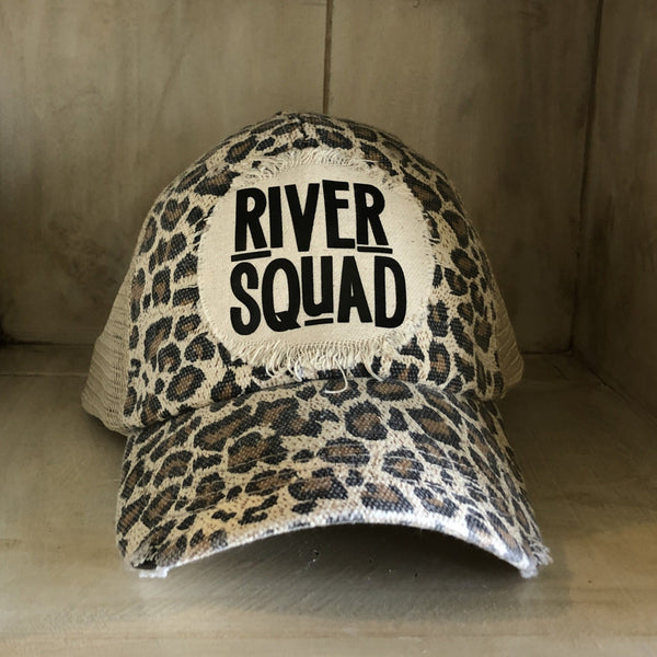 River Squad, Ball Cap, Distressed Hat, Weathered Hat