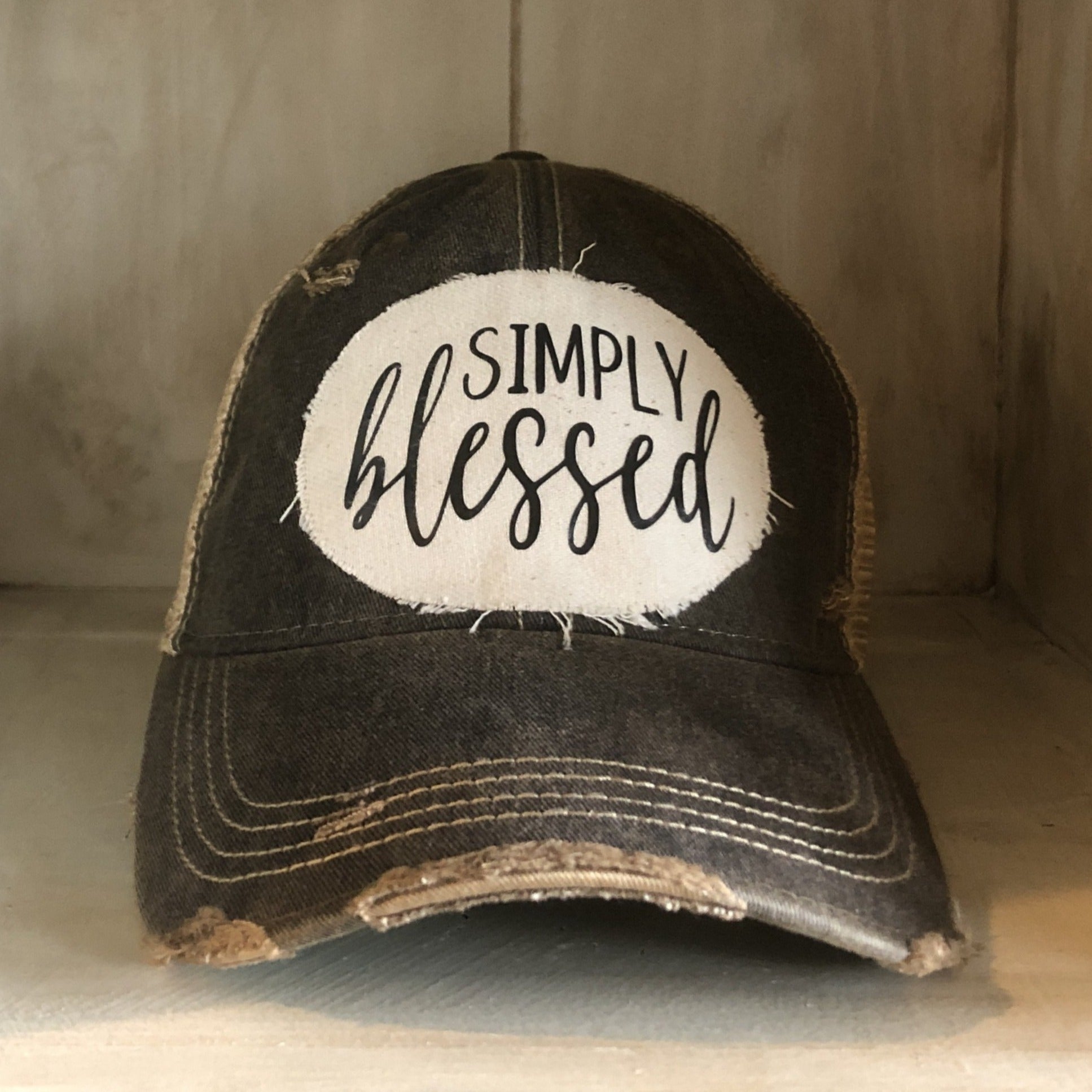 Simply Blessed Hat, Christian Hat