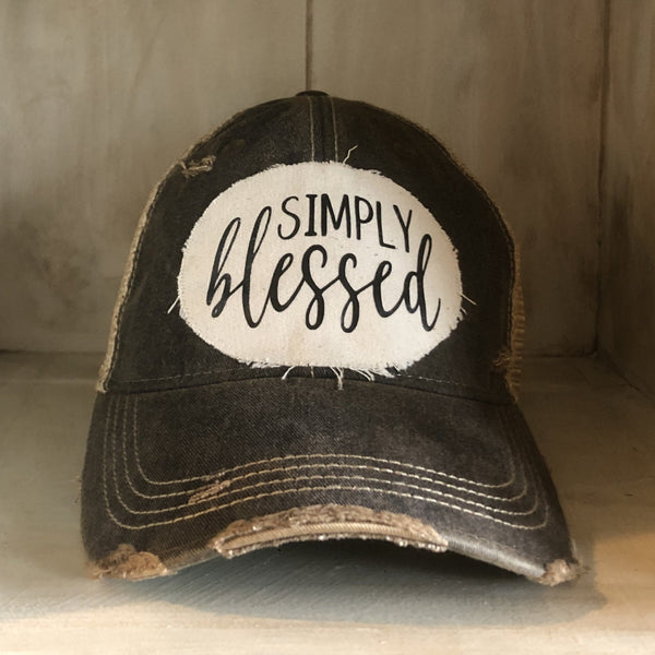Simply Blessed Hat, Christian Hat