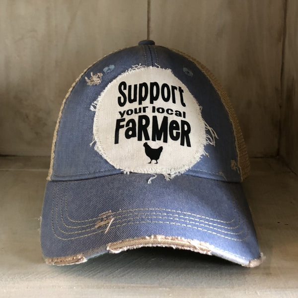 Support Your Local Farmers Hat