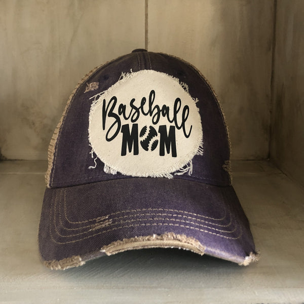 Baseball Mom Hat, Mom Hat, Sports Mom Hat