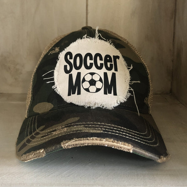 Soccer Mom Hat, Mom Hat, Sports Mom Hat