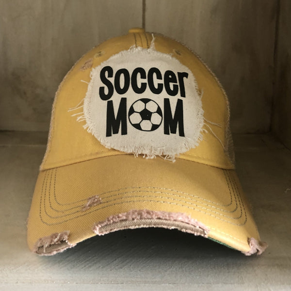 Soccer Mom Hat, Mom Hat, Sports Mom Hat