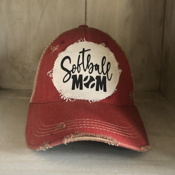 Softball Mom Hat, Mom Hat, Sports Mom Hat