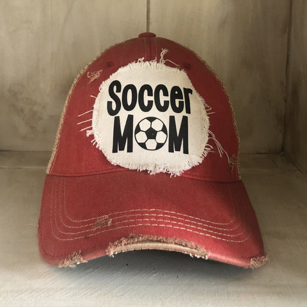 Soccer Mom Hat, Mom Hat, Sports Mom Hat