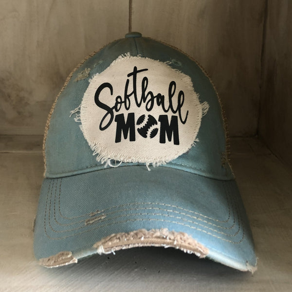 Softball Mom Hat, Mom Hat, Sports Mom Hat