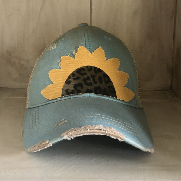 Sunflower hat, bohogroove