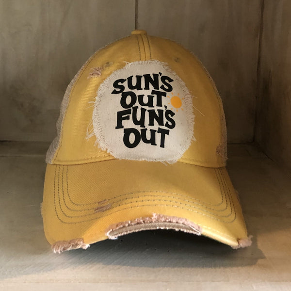 Sun's Out Fun’s Out Hat, Summer Hat