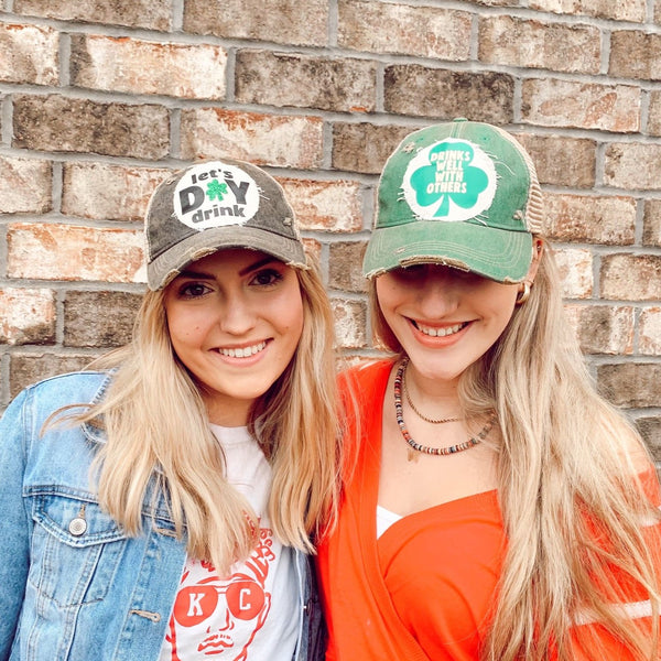 Let's Day Drink Hat, St. Patrick's Day Hat
