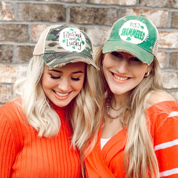 Let's Get Shammered Hat, St. Patrick's Day Hat