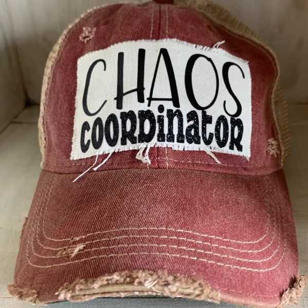 Chaos Coordinator Hat, Funny Hat