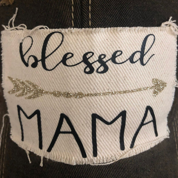Blessed Mama Hat, Mom Hat