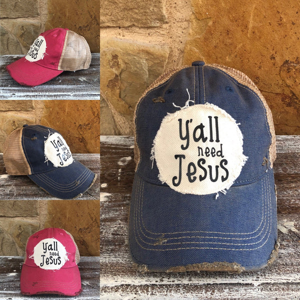 Y'all Need Jesus Hat, Christian Hat