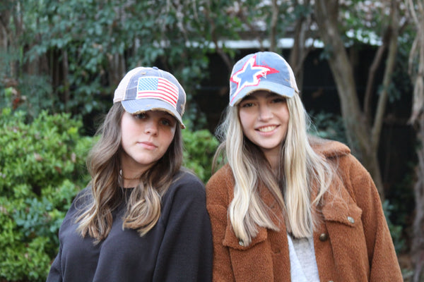 Star Hat, Red, White and Blue Hat