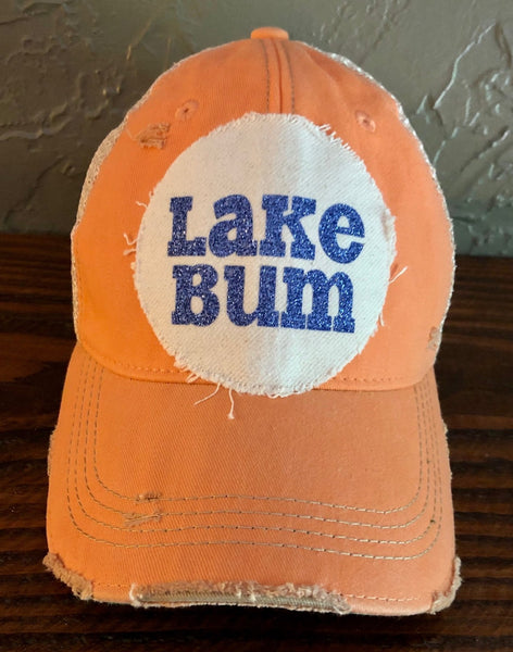 Lake Bum Hat, Lake Hat, Summer Hat