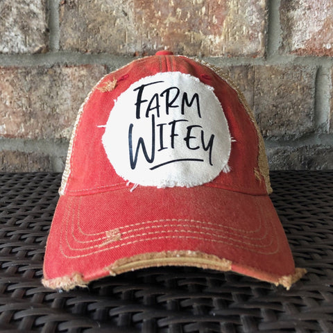 Farm Wifey Hat, Farm Hat