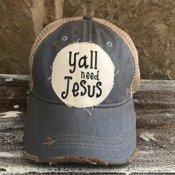 Y'all Need Jesus Hat, Christian Hat