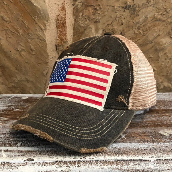 American Flag Hat