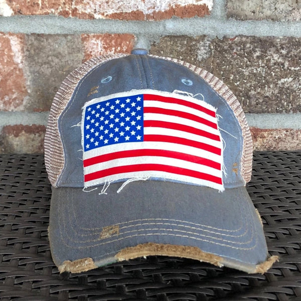 American Flag Hat