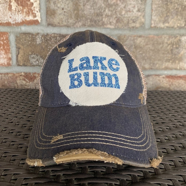 Lake Bum Hat, Lake Hat, Summer Hat