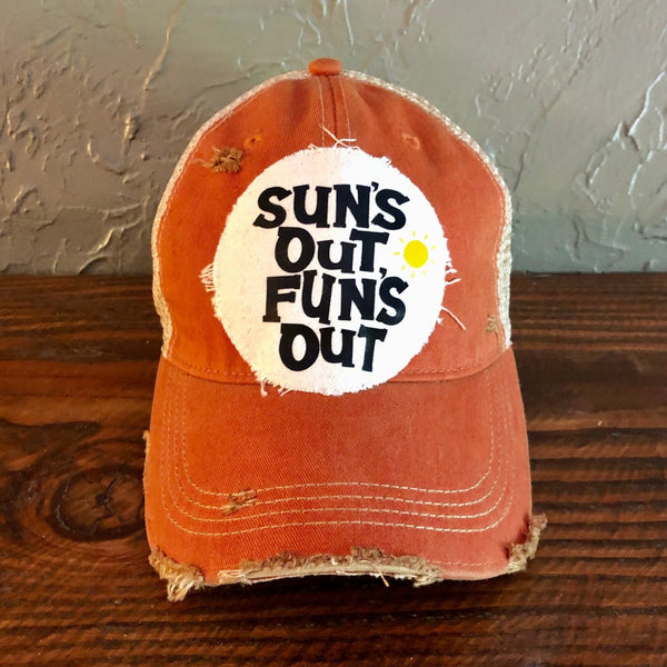 Sun's Out Fun’s Out Hat, Summer Hat