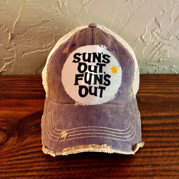 Sun's Out Fun’s Out Hat, Summer Hat