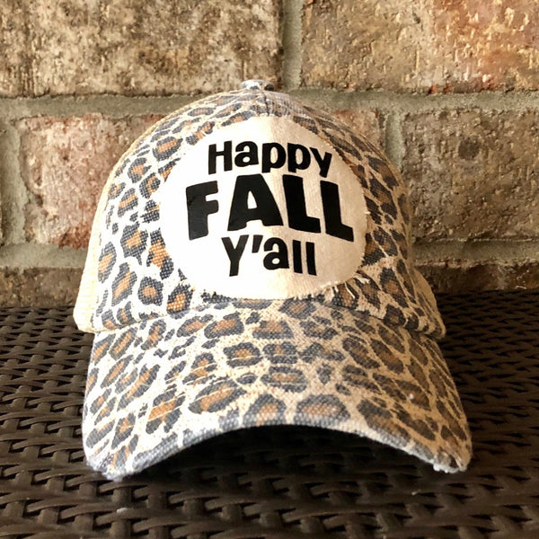 Happy Fall Y'all hat