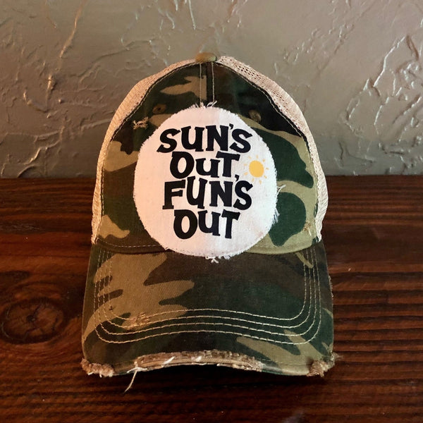 Sun's Out Fun’s Out Hat, Summer Hat