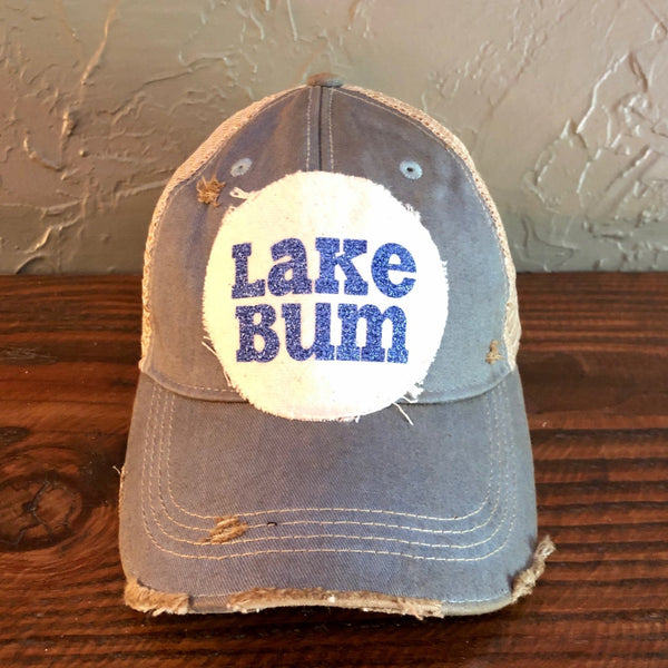 Lake Bum Hat, Lake Hat, Summer Hat