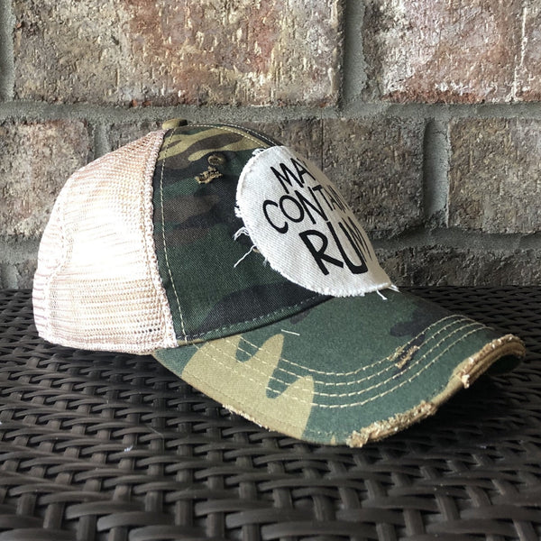 May Contain Rum, Unisex Ball Cap