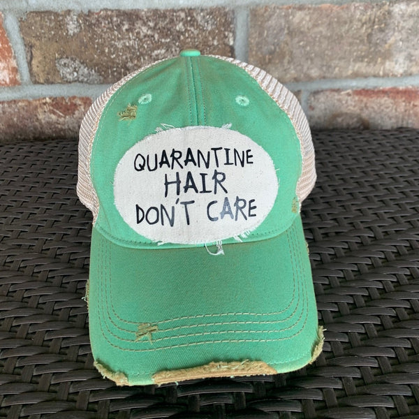 Quarantine Hair Don't Care Hat