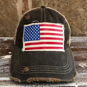 American Flag Hat