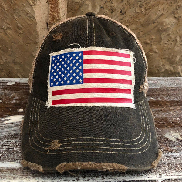 American Flag Hat