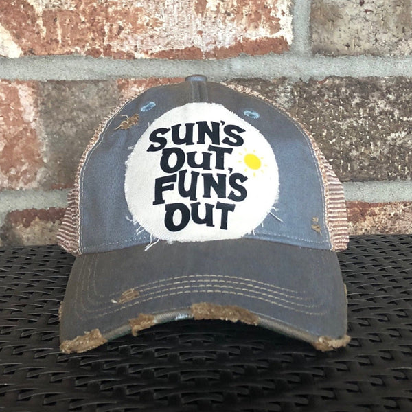 Sun's Out Fun’s Out Hat, Summer Hat