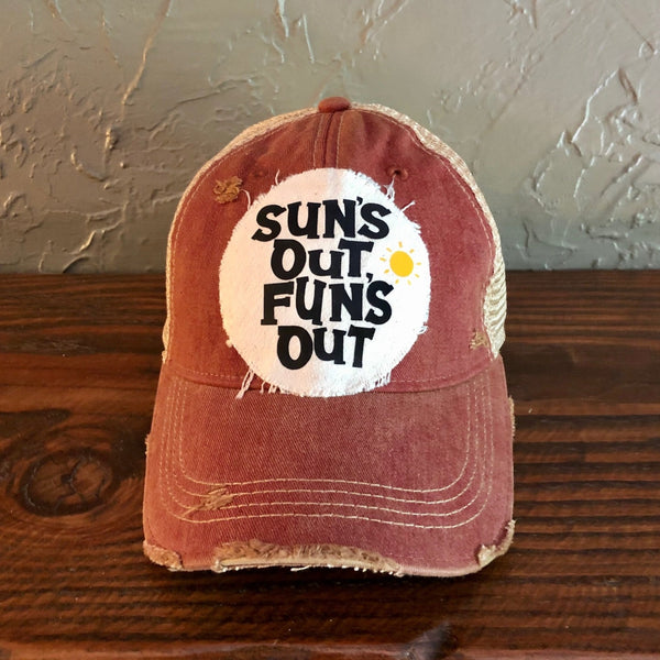 Sun's Out Fun’s Out Hat, Summer Hat