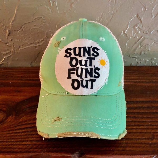 Sun's Out Fun’s Out Hat, Summer Hat