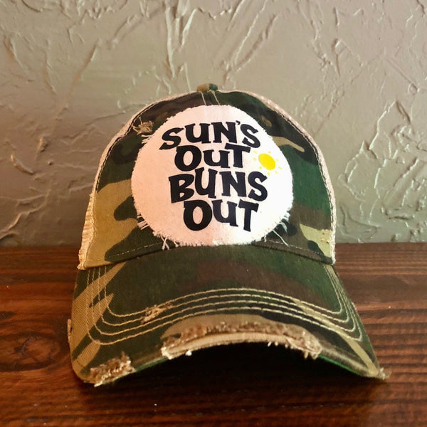 Sun's Out Buns Out, Summer Hat